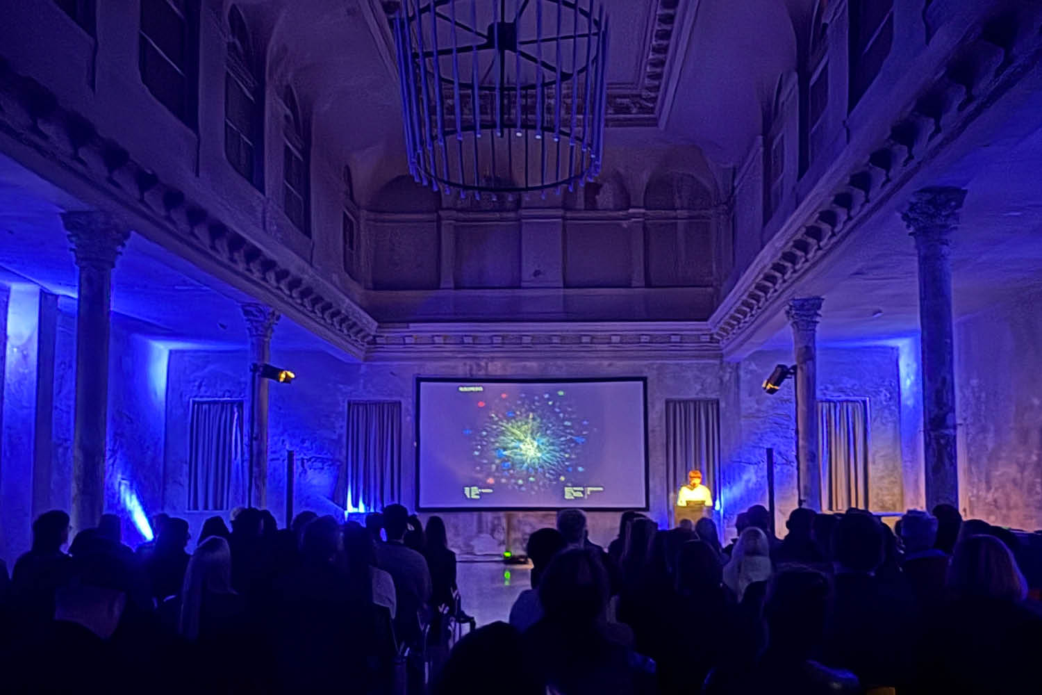 Lecture-Performance von Lil Internet