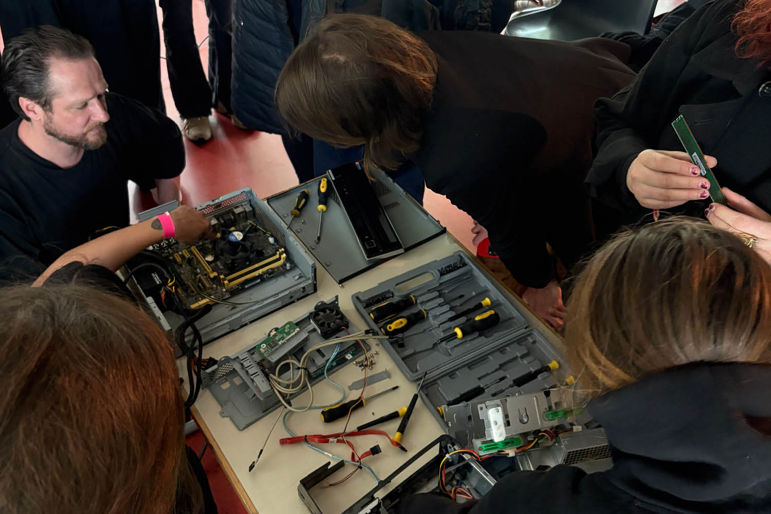 Workshop with Paul Feigelfeld and Klimentina Li